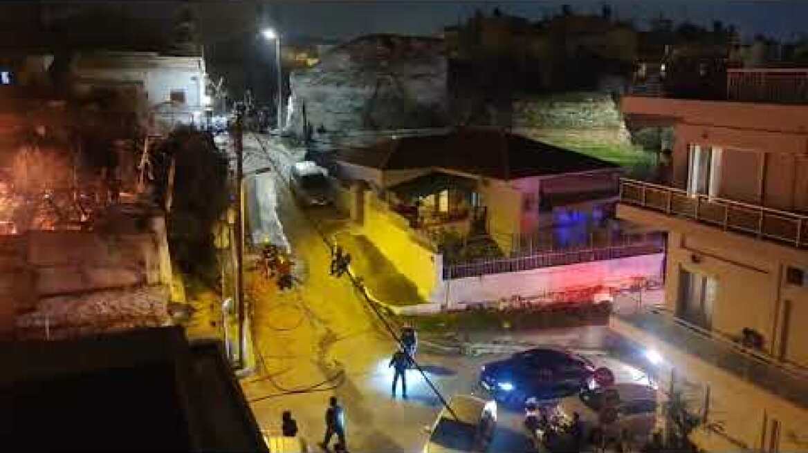 Φωτιά στη Θεσσαλονίκη