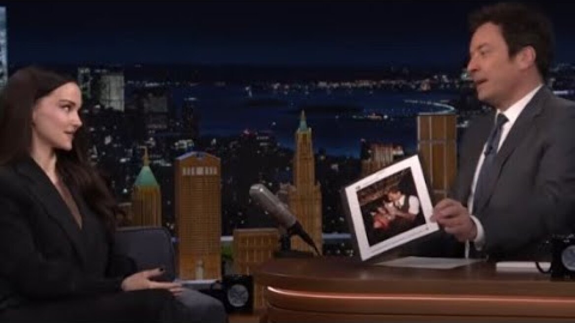 Dove Cameron💍talks about Damiano David 's proposal @fallontonight 
