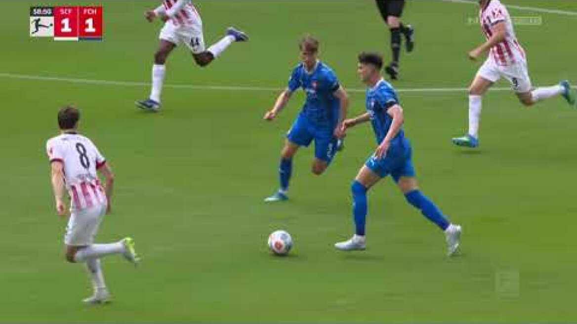 Φράιμπουργκ – Χάιντενχαϊμ: 2-1 (ΜD 30, 19/4/26)