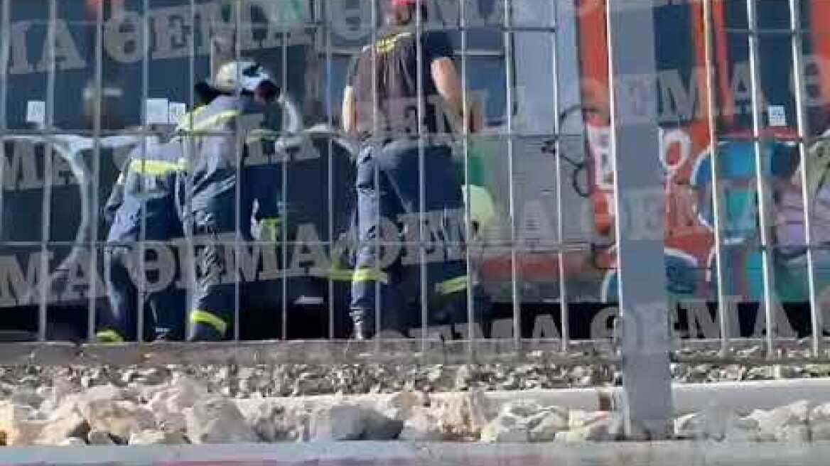 ΗΣΑΠ: Φωτιά κάτω από συρμό του ηλεκτρικού στη Νερατζιώτισσα