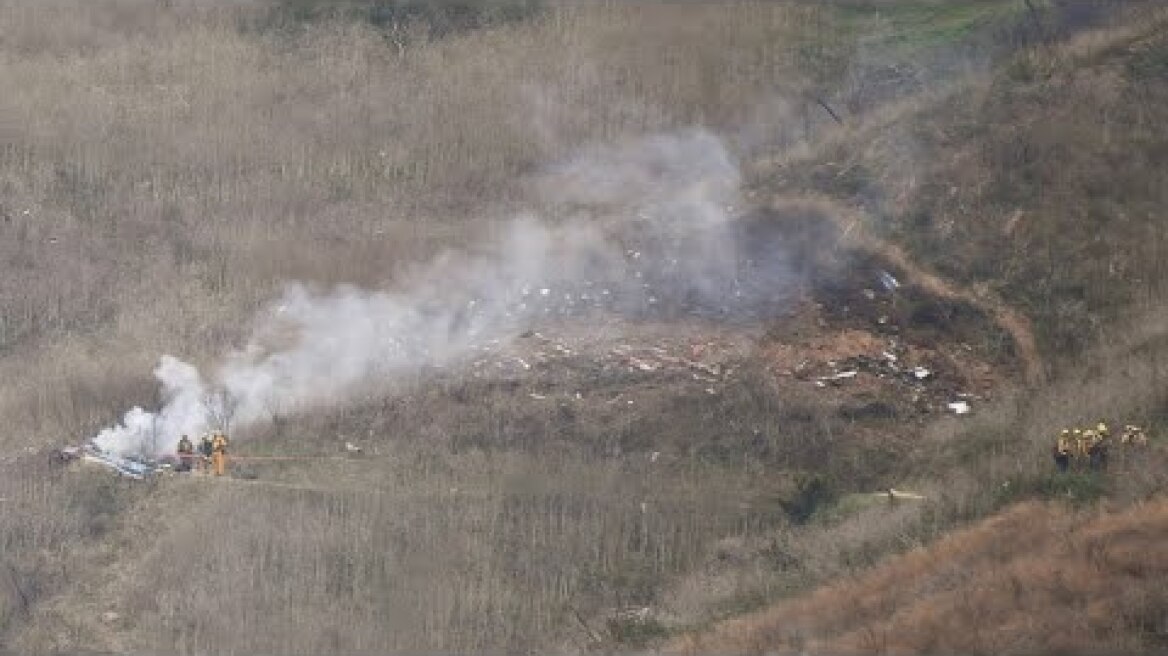 Kobe Bryant Crash Site Video (Kobe Bryant and Daughter Killed)