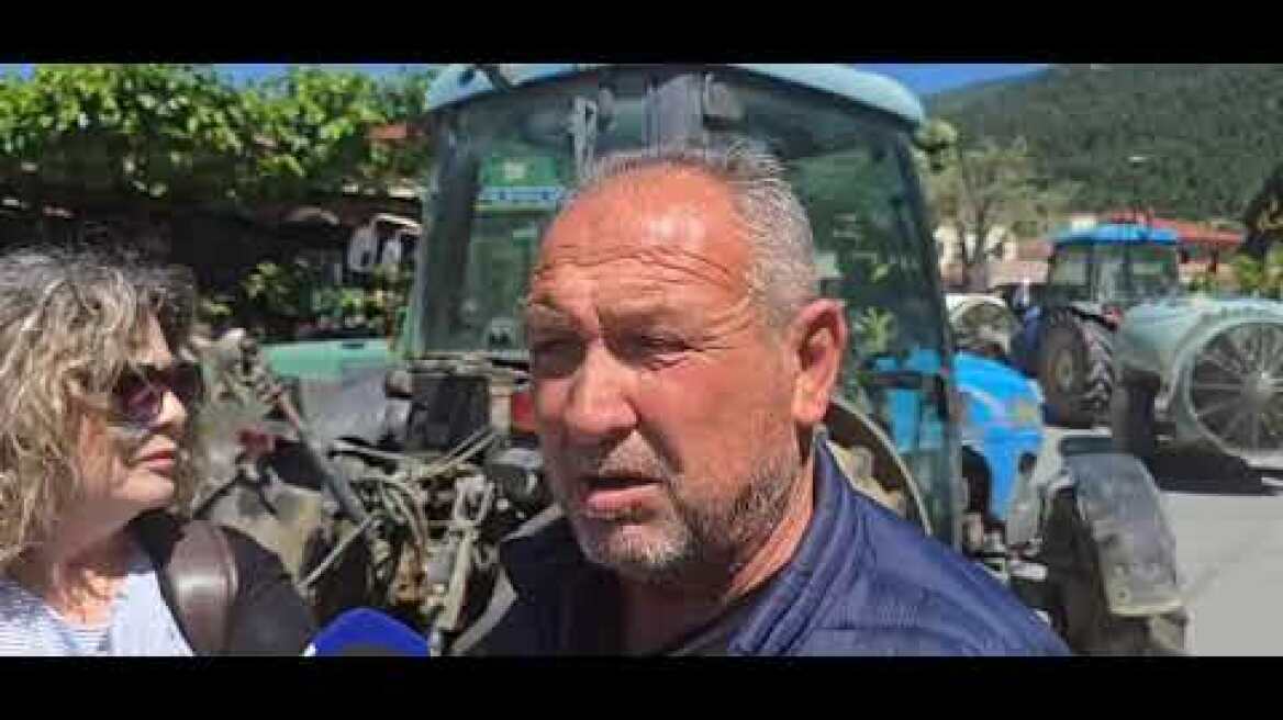 Οι αγρότες της Αγίας πραγματοποίησαν κινητοποίηση