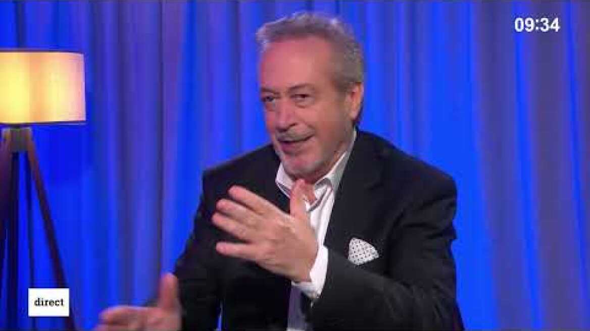 Ο Γρηγόρης Βαλτινός στο protothema: Ζούμε σε μια εποχή που έχει στεγνώσει το πνεύμα