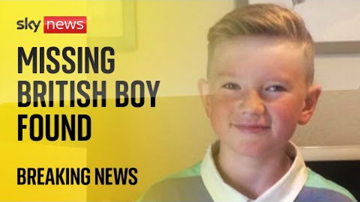 Alex Batty: British boy missing since 2017 found in France after 'walking in mountain for days'