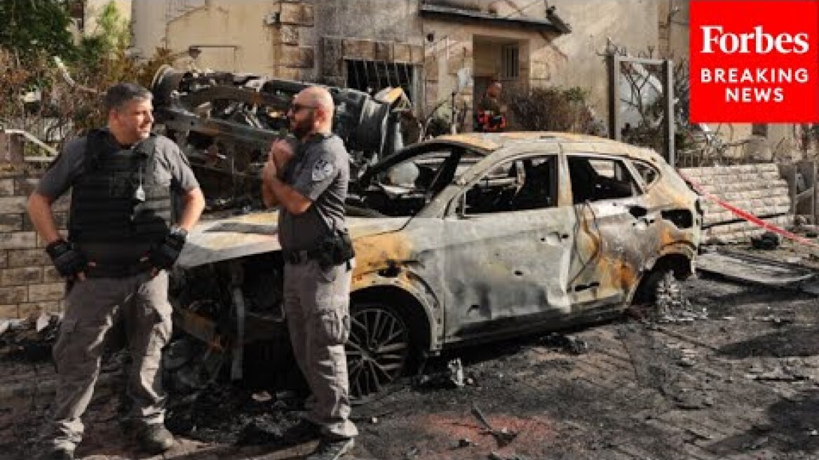 Hezbollah Rockets Fired From Lebanon Hit Towns In Northern Israel