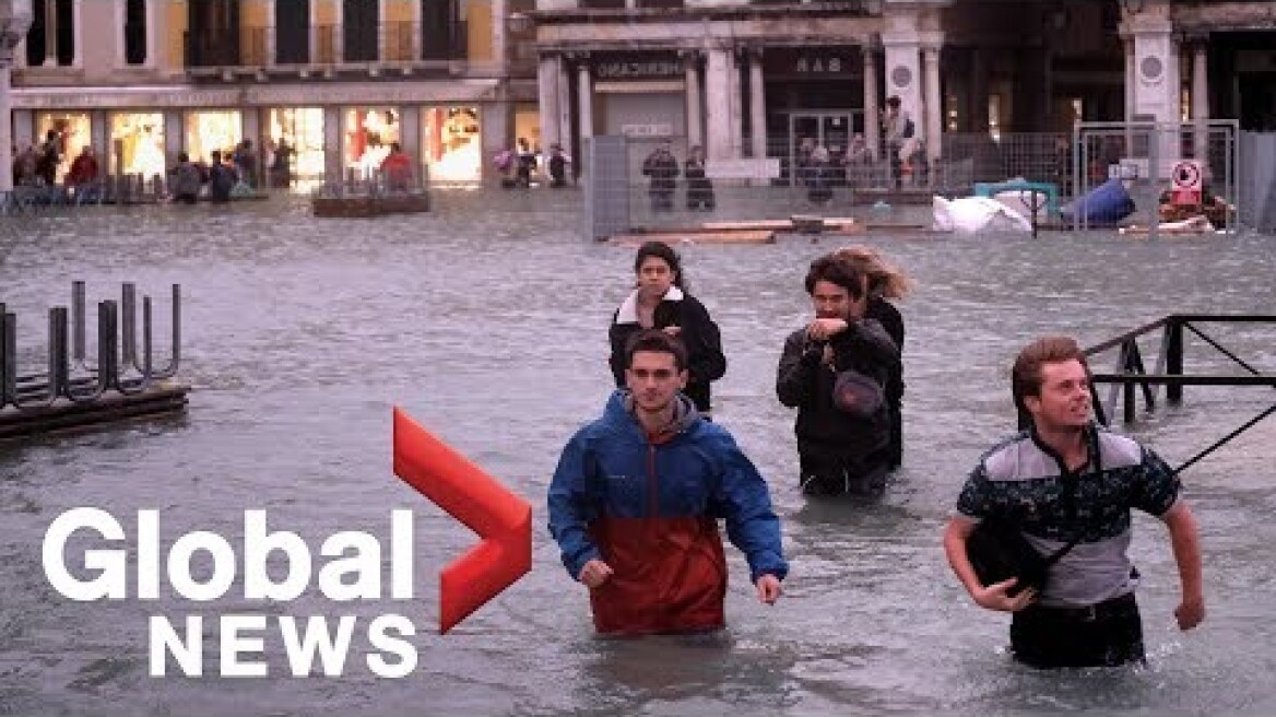 Venice flooding puts three-quarters of the city under its worst water levels in 6 years