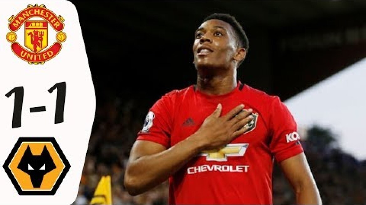 Manchester United vs Wolves 1-1 - All Goals and Highlights HD