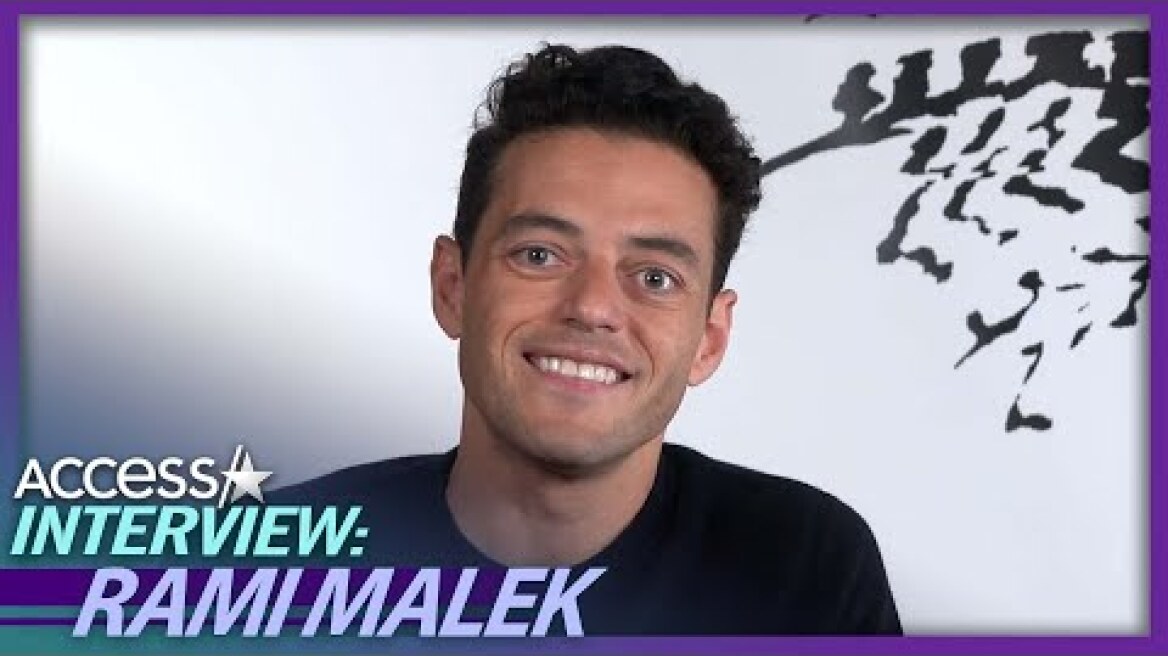 Rami Malek On Kissing Daniel Craig On 'No Time To Die' Set