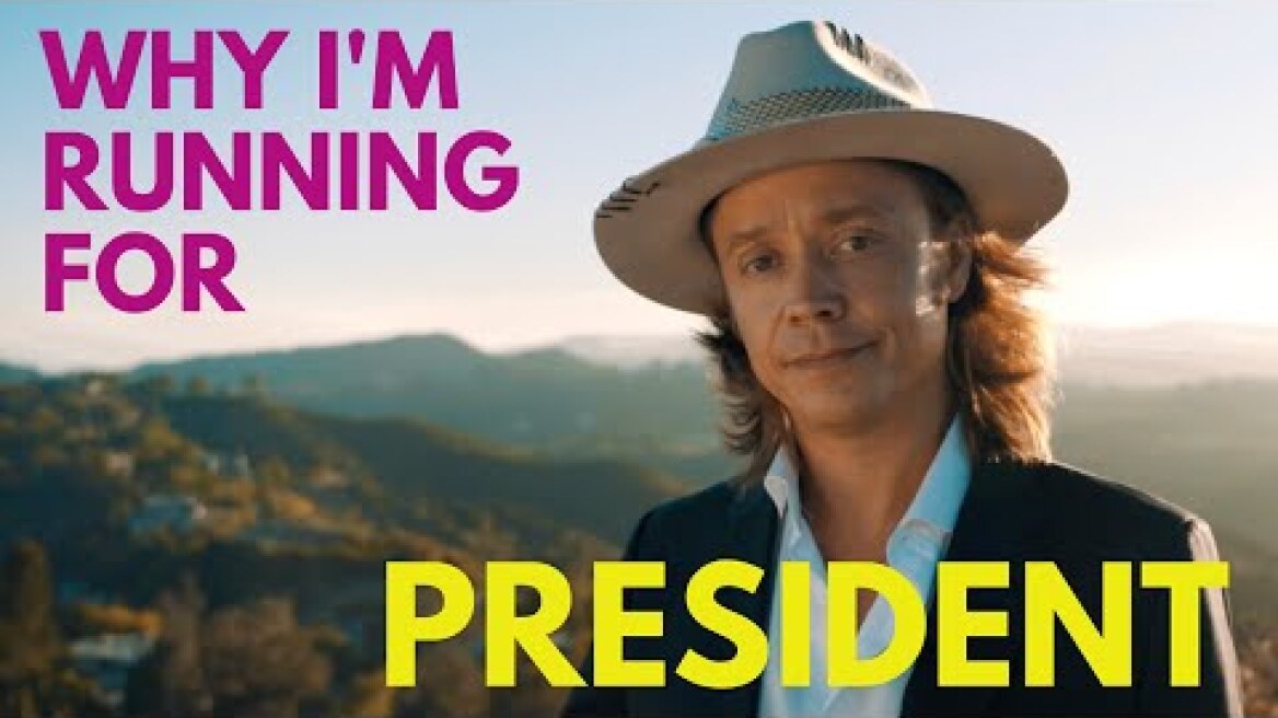 Brock Pierce: Why I'm Running For President?
