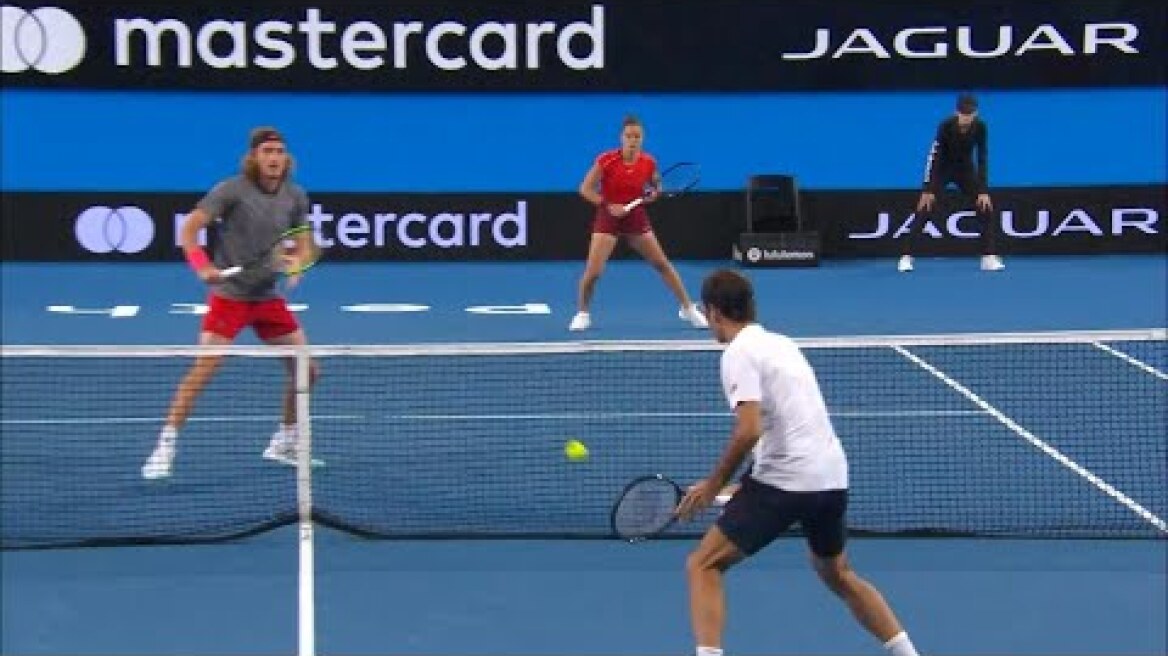 Team Greece v Team Switzerland highlights (RR) | Mastercard Hopman Cup 2019
