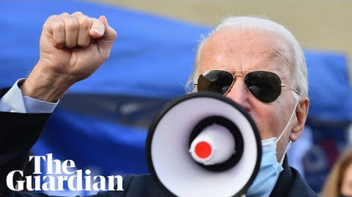 'Hope over fear': Joe Biden pledges to bring unity to US in campaign speech