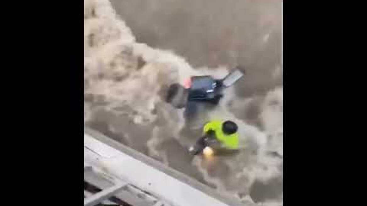 Πλημμύρα κέντρο της Θεσσαλονίκης