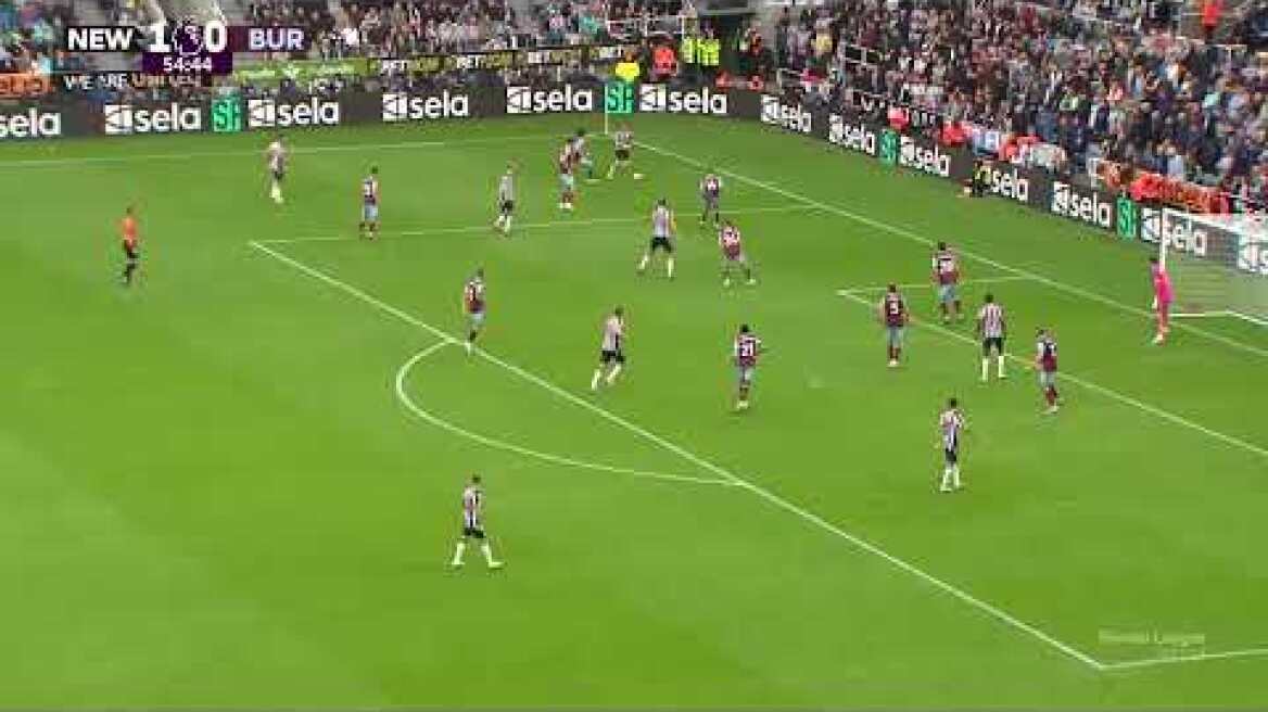 Νιούκαστλ-Μπέρνλι: 2-0 (MD 7, 30/09/2023)