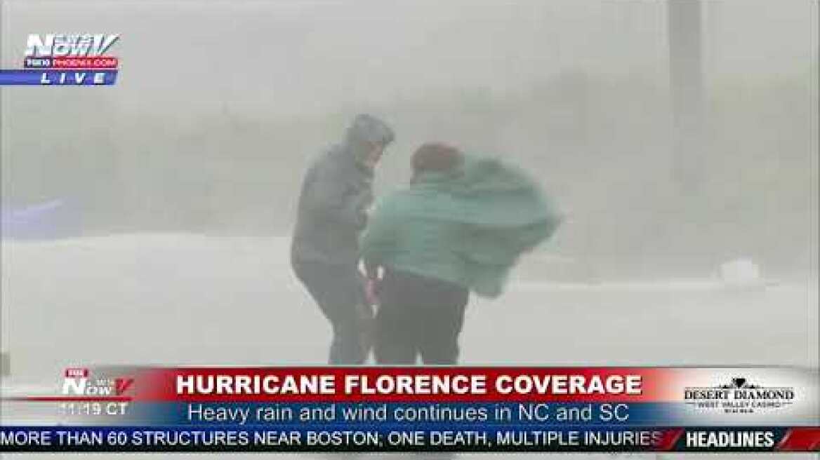 HURRICANE FLORENCE: So You Want To Be A News Reporter?