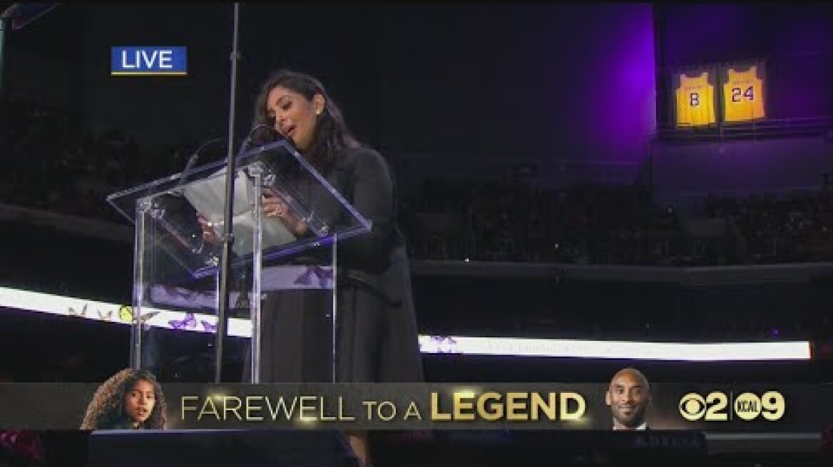 Celebration of Life for Kobe and Gianna Bryant: Vanessa Bryant