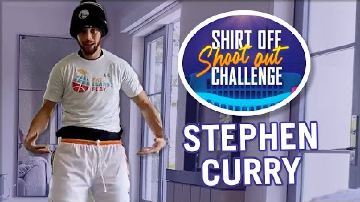 Stephen Curry's #ShirtOffShootOut Challenge