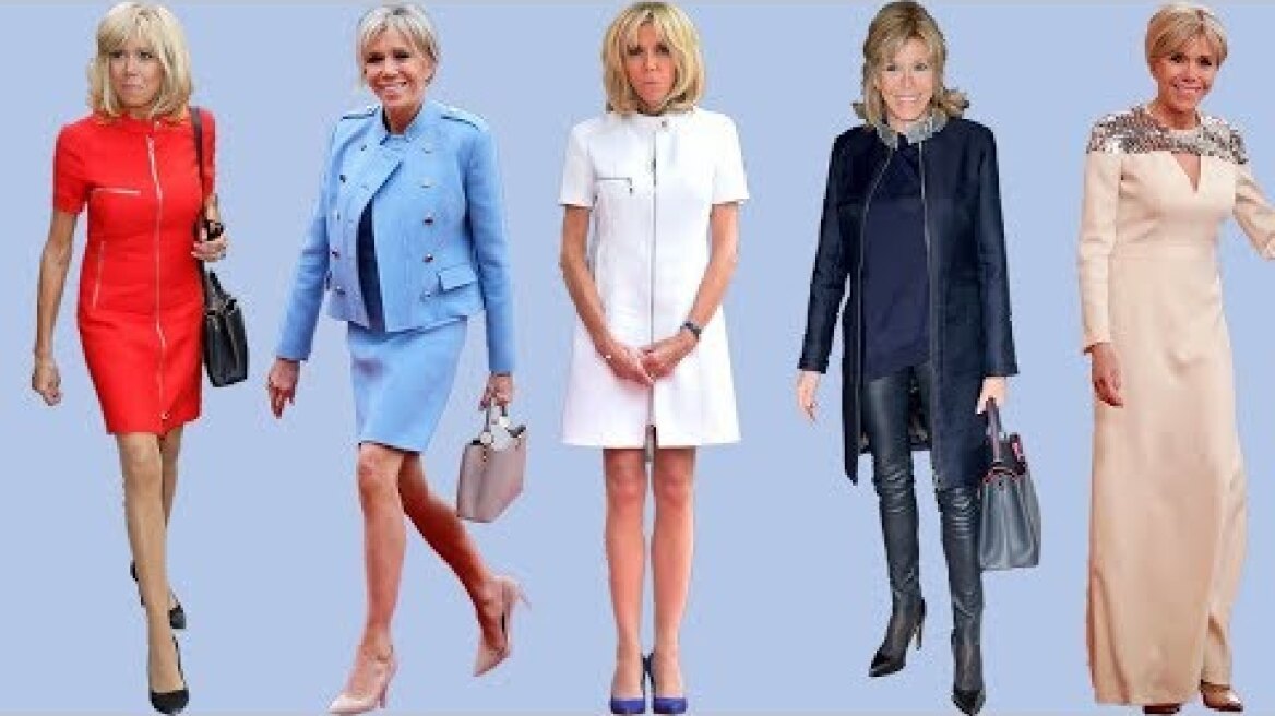 Brigitte Macron's best Louis Vuitton fashion moments