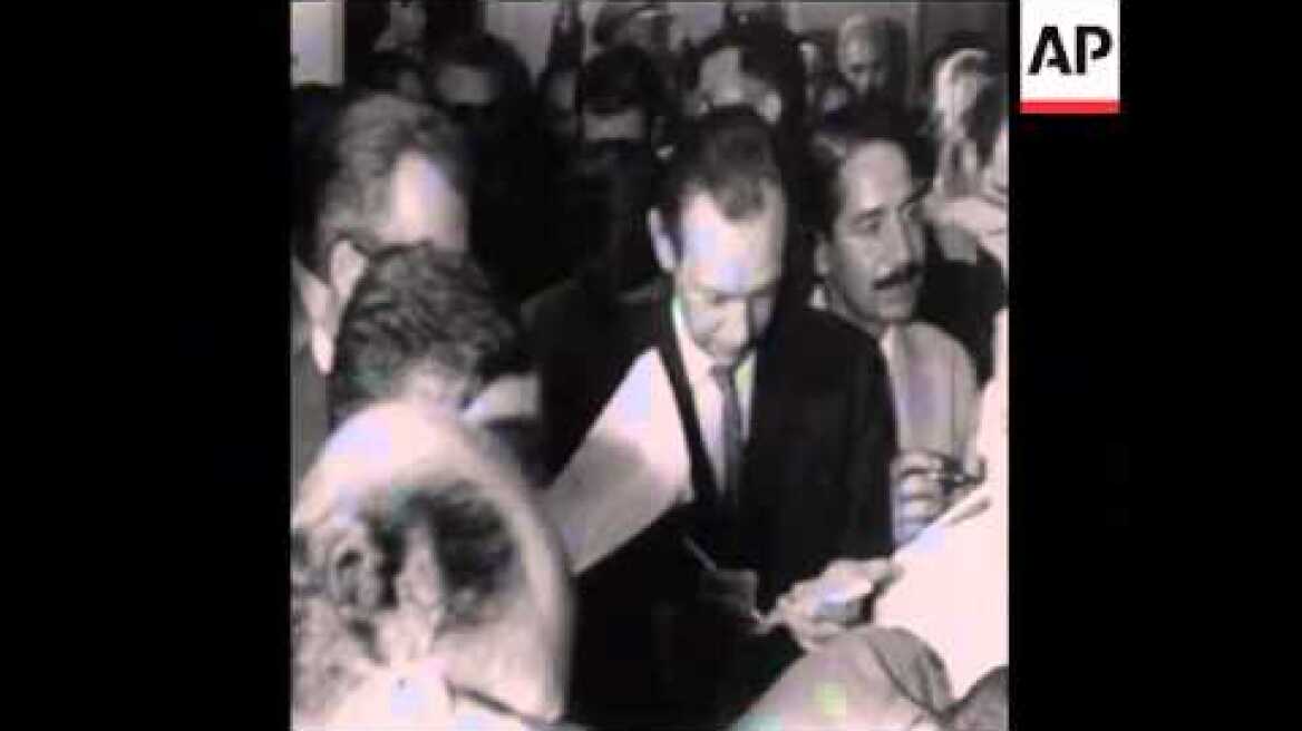 SYND 10-6-69 PANAGOULIS IS RECAPTURED AFTER ESCAPING PRISON