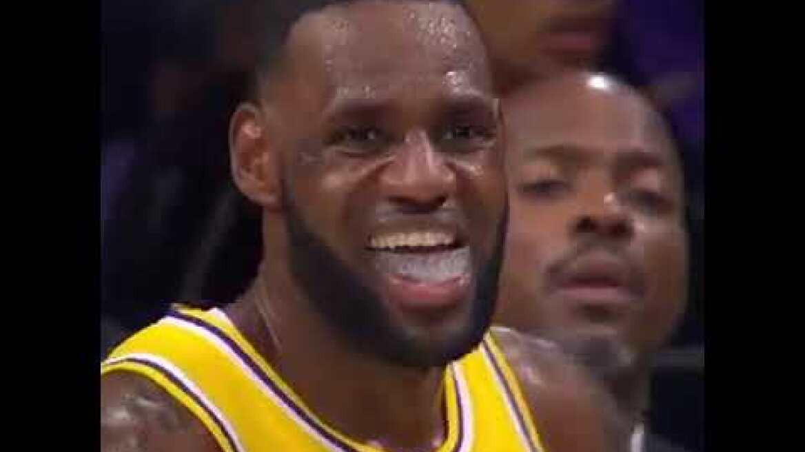 Kyle Kuzma Had To Push LeBron Onto Player For Him To Play Defense | 2019 Lakers Everyone