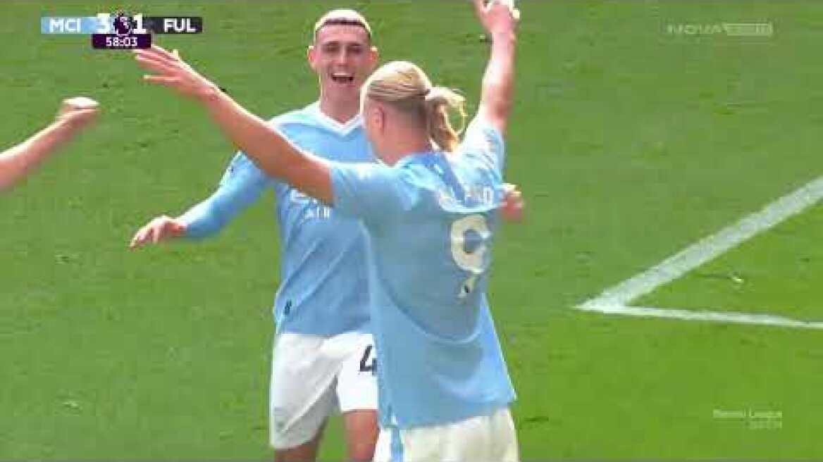 Μάντσεστερ Σίτι – Φούλαμ: 5-1 (MD 4, 02/09/2023)