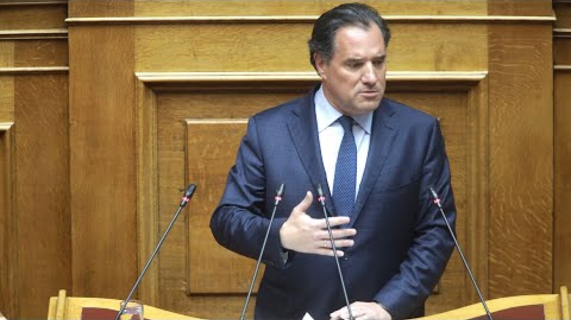 Πρωτολογία Άδωνι Γεωργιάδη για το σχεδίου νόμου του Υπουργείου Υγείας 11.04.2024