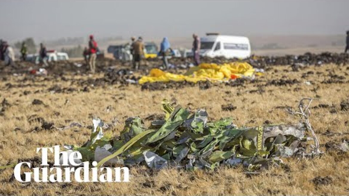 Ethiopia plane crash: search operation continues at crash site