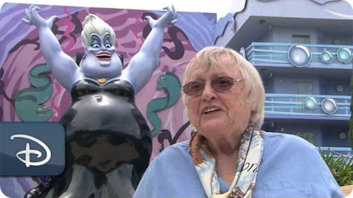 Actress Pat Carroll Adds to An Ursula Sketch | Disney's Art of Animation Resort