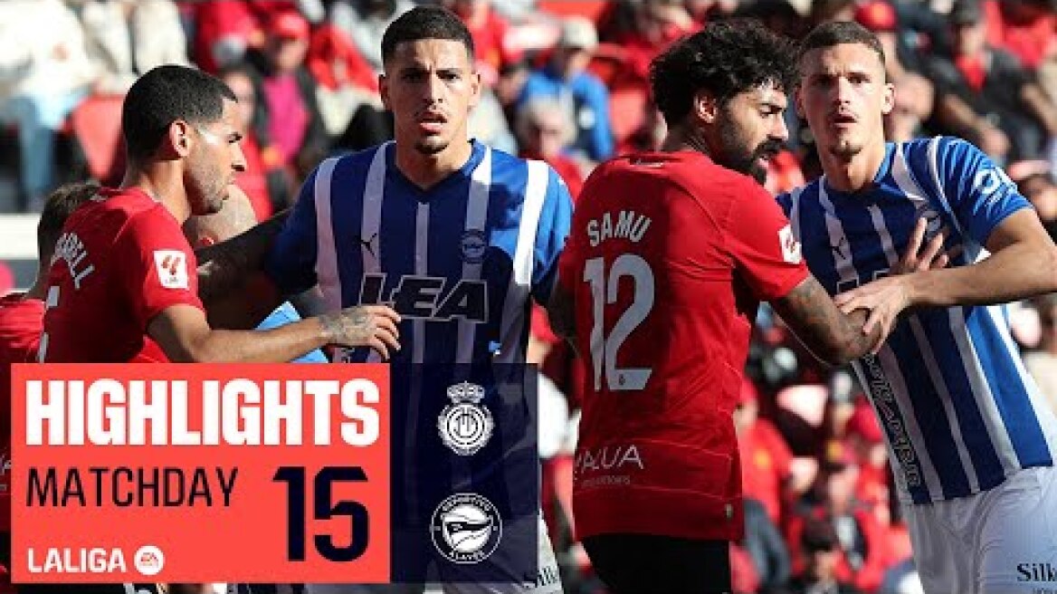 RCD MALLORCA - DEPORTIVO ALAVÉS 0-0 | RESUMEN