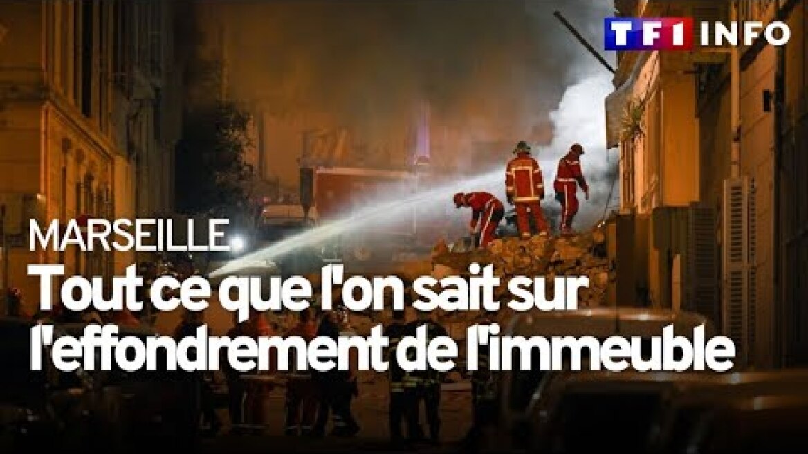 Immeuble effondré à Marseille : au moins huit personnes portées disparues