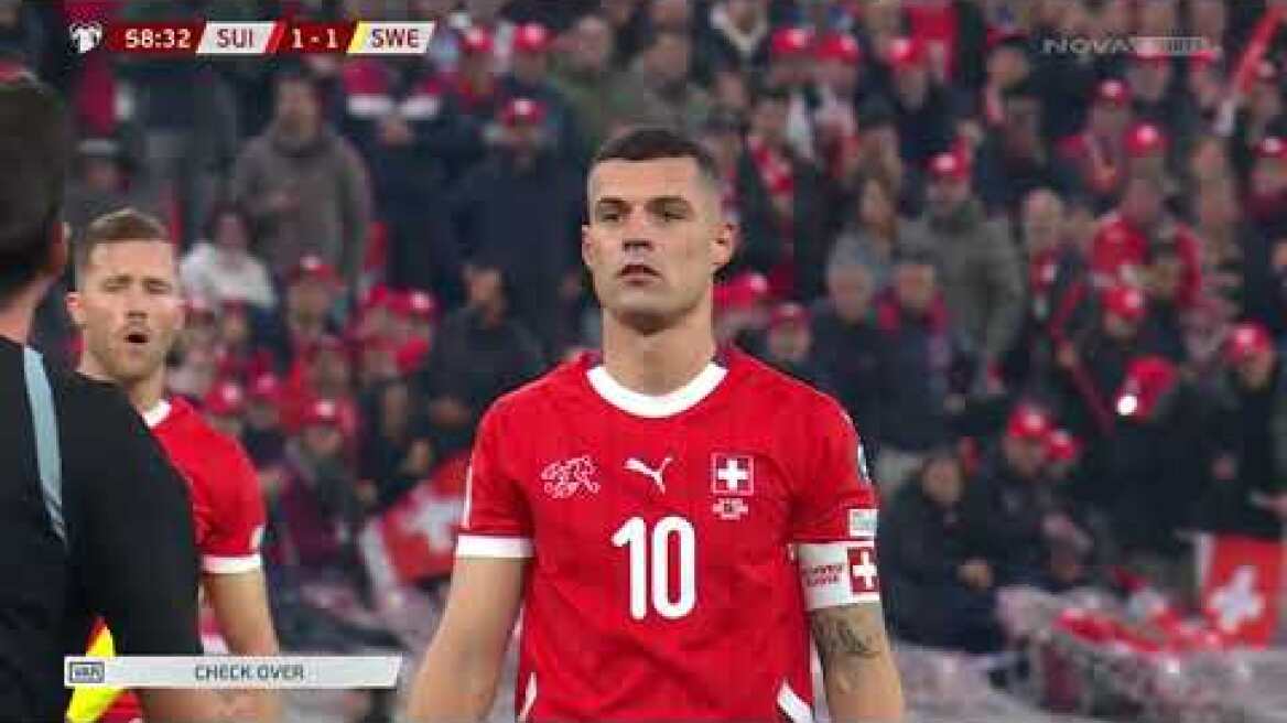 Μουντιάλ 2026: Αγγίζει τα τελικά η Ελβετία, η Λευκορωσία τιμώρησε την... υπεροψία της Δανίας Ελβετία-Σουηδία: 4-1 (highlights)