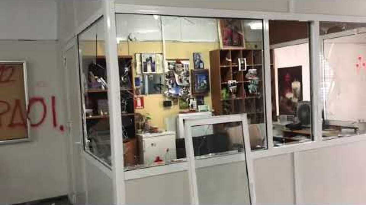 Ζημιές στη Θεολογική