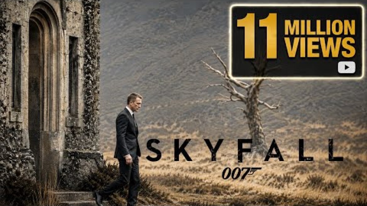 Skyfall | James Bond | Daniel Craig | 4K | Theme Song | Adele