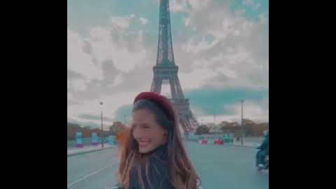Χριστίνα Μπόμπα: Το εντυπωσιακό βίντεο στον Πύργο του Άιφελ