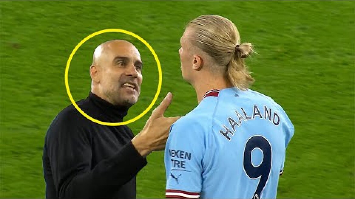 10 Times Haaland Impressed Pep Guardiola !