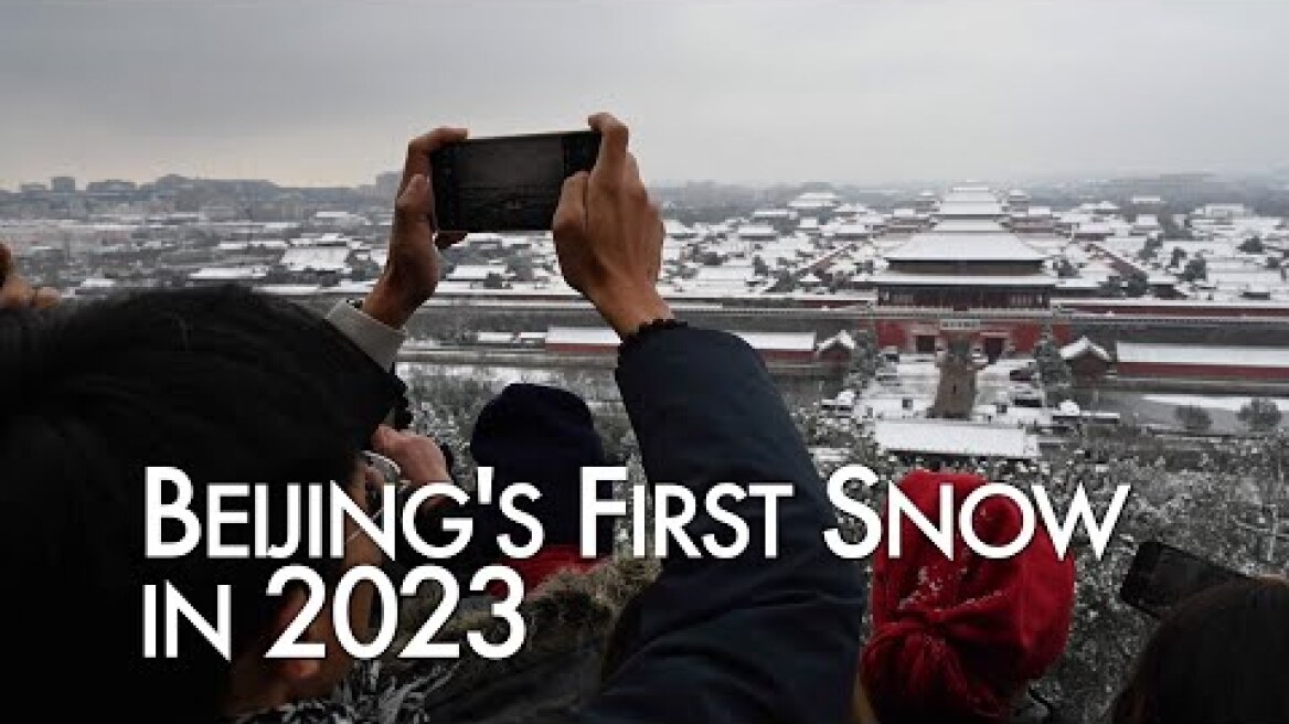 'It feels fresh!' Beijing welcomes first snow in 2023 as heavy snowfall hits northern China