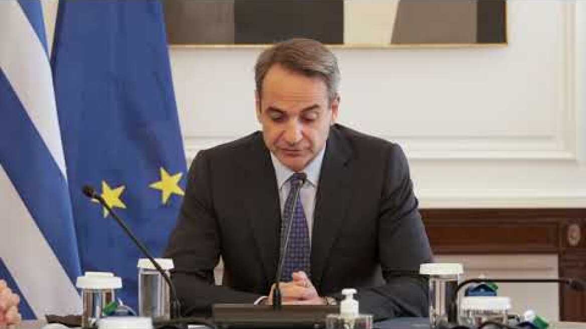 Υπουργικό συμβούλιο ανακοίνωση μέτρων για τον περιορισμό της Omicron 30/11/2021