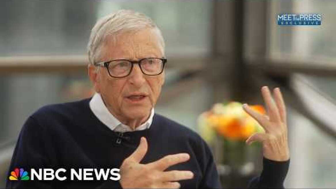Bill Gates says AI 'powerful enough' to cause 'a billion deaths'