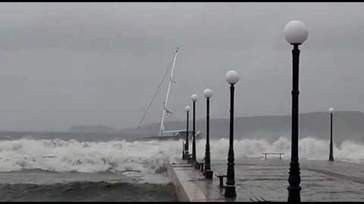 Γιάλοβα Μεσσηνίας - Κακοκαιρία