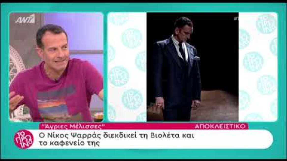 Άγριες Μέλισσες: Ο Νίκος Ψαρράς θα παίξει το ρόλο του συζύγου της Βιολέτας