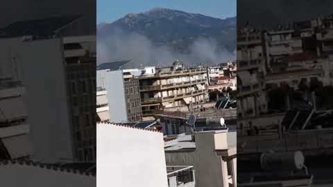 Φωτιά έξω απο την Κομοτηνή