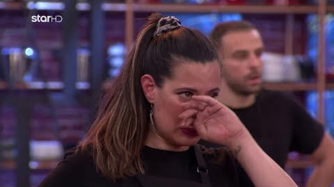MasterChef 2023 | Έβαλε τα κλάματα η Στέλλα στο τέλος της δοκιμασίας αποχώρησης!