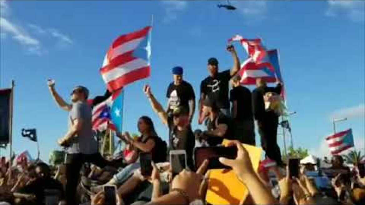 Bad Bunny, Ricky Martin, Residente & Thousands More Show Up at Mass Protest In Puerto Rico