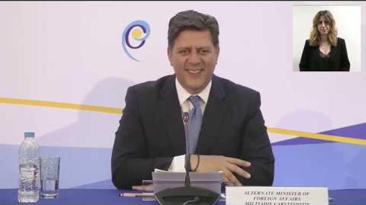 Έναρξη της Ελληνικής Προεδρίας του Συμβουλίου της Ευρώπης