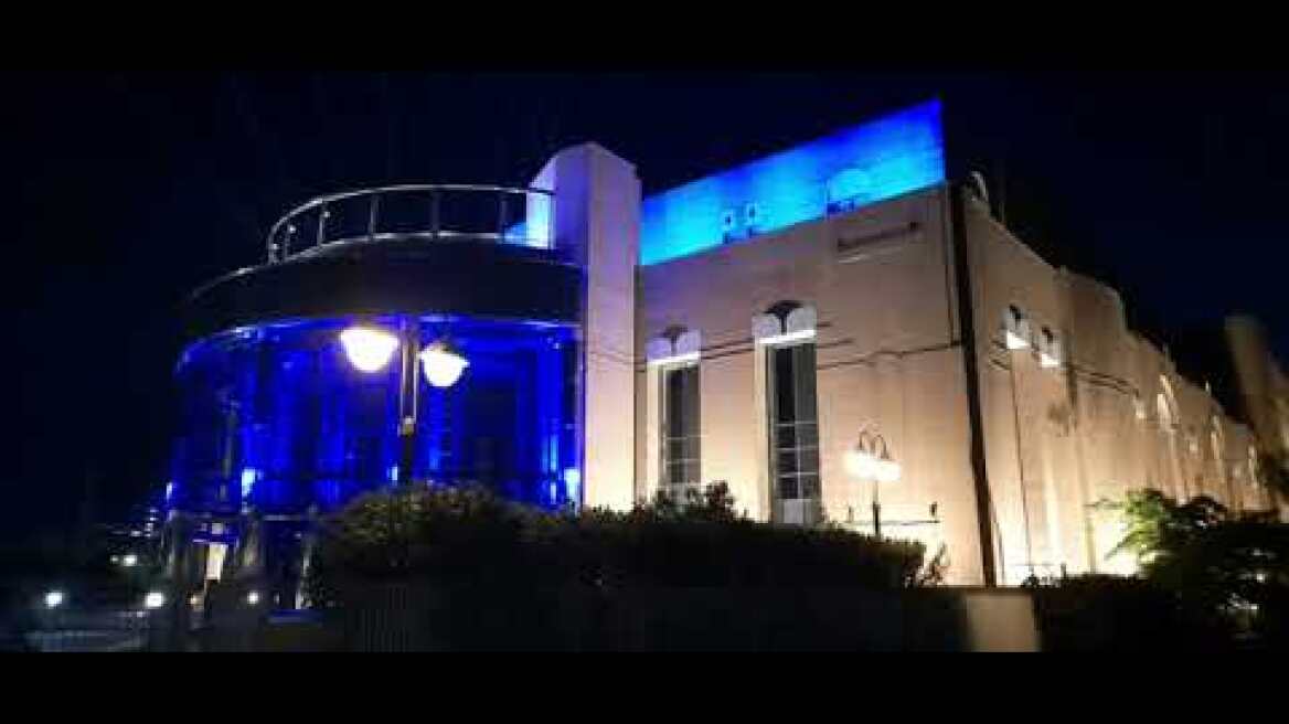 Φωταγώγηση του Μεγάρου Μουσικής Θεσσαλονίκης