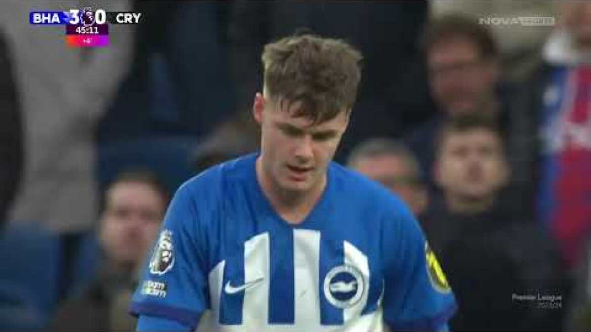 Μπράιτον – Κρίσταλ Πάλας: 4-1 (MD 23, 03/02/2024)