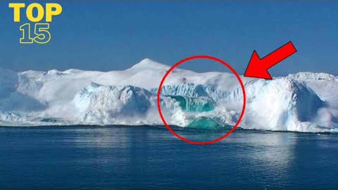 Glacier Calving | 15 Amazing Collapses, Tsunami Waves and Icebergs