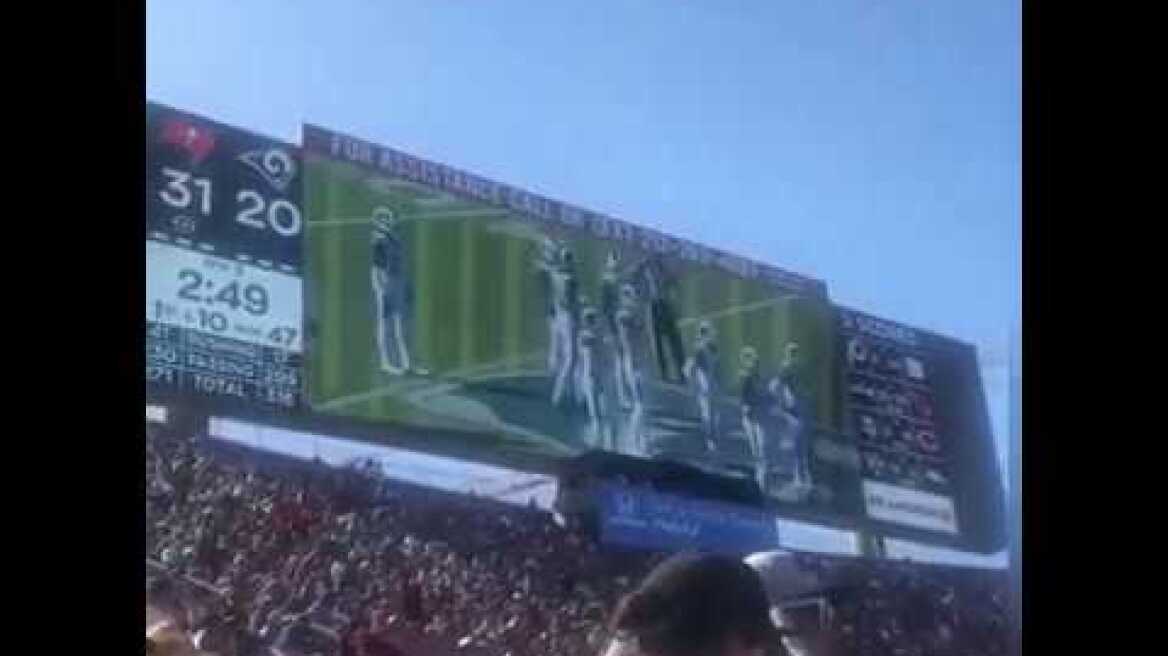 LA Rams fans BOO Kawhi Leonard