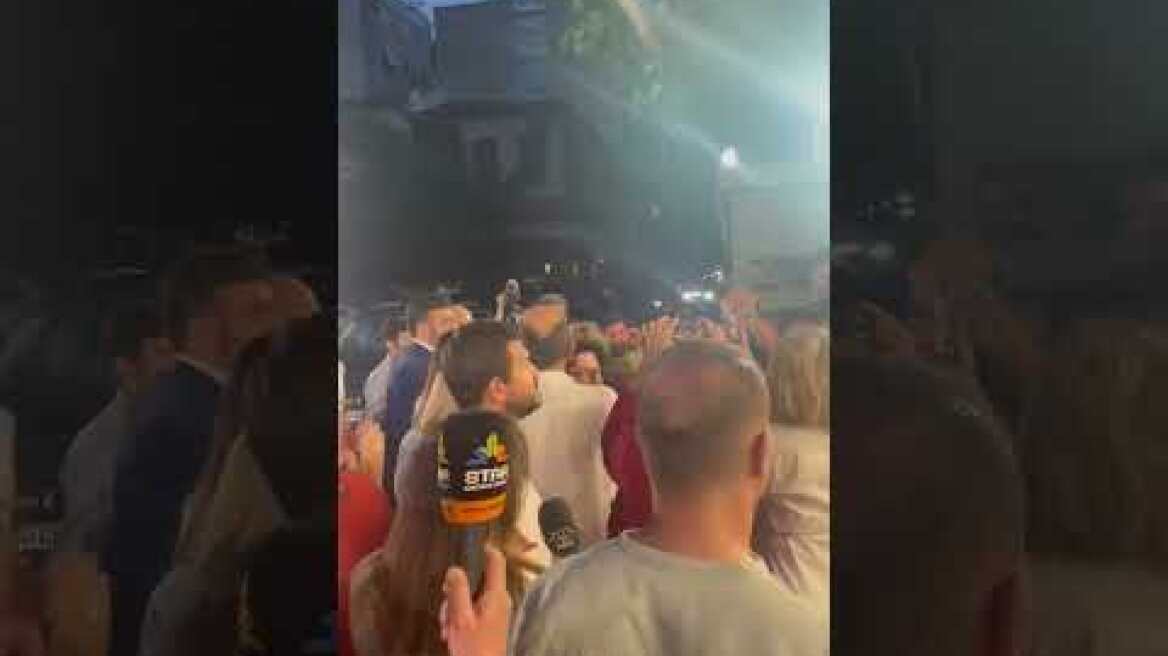 Εκλογές 2023: Ο Αλέξης Τσιπρας έφτασε στην Κουμουνδούρου