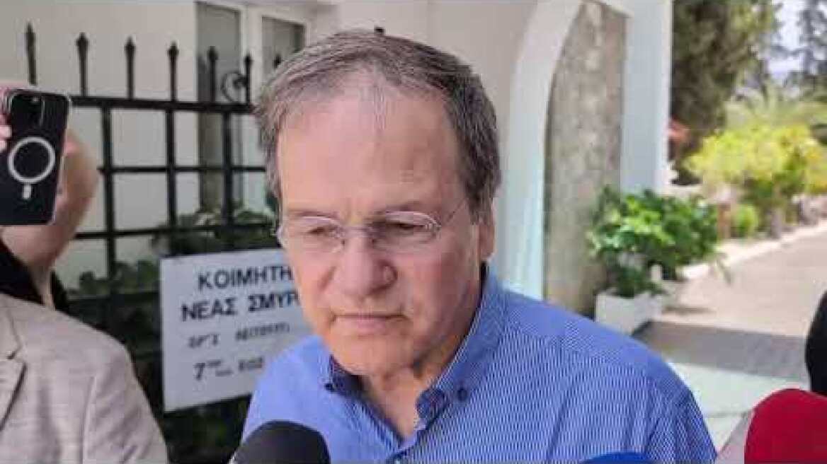 Κηδεία Αχιλλέα Θεοφίλου: Χρήστος Νικολόπουλος
