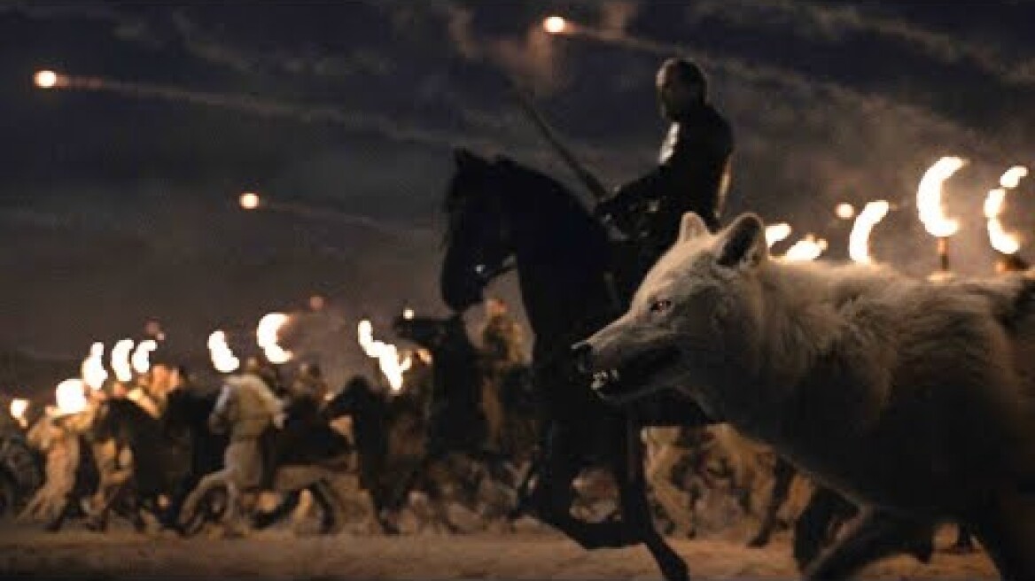 Battle of Winterfell Begins | Game of Thrones S08E03